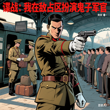 谍战：我在敌占区扮演鬼子军官漫画封面图片